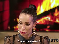 Valentina Sierra, a private teacher, teaches joe di marco with steamy sex lessons in HD