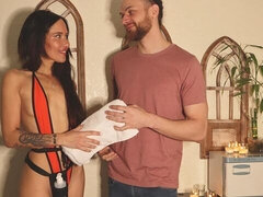 18 ans, Cul, Grosse bite, Léchez, Masturbation, Seins naturels, Maigrichonne, Adolescente