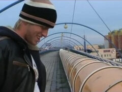 Cumizás, Gesztenyebarna, Kutya póz, Szabadban, Nyilvános, Durva, Tini, Ribanc