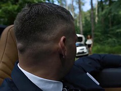 Anal, Grosse bite, Voiture, Allemand, Hard, Public, Adolescente, Nénés