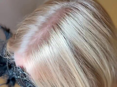 Enthousiasteling, Grote mammen, Blond, Stel, Europees, Voeten fetish, Moeder die ik wil neuken