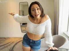 큰 엉덩이, 큰 음경, 큰 가슴, 오랄섹스, 흑갈색 머리, 도기스타일, 셀카, 젖가슴