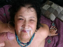 Grosser schwanz, Grosse titten, Blasen, Braunhaarige, Handjob, Lecken, Masturbation, Kurzes haar