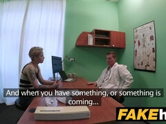 Fake Hospital Doctor brings feeling back to pussy with hard fucking