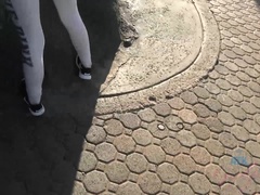Amatéři, Pláž, Bikini, Přítelkyně, Pička, Vyholené, Kouření, Tetování