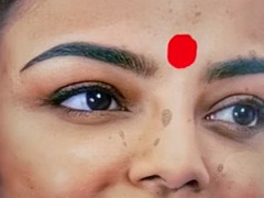 Kajal lanja clean with tribute nasty with spit 2