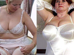 Gorda, Compilación, Enorme, Lencería, Maduro, Pezones, Nylon, Tetas