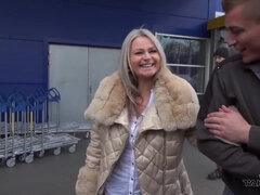 Czech Milf Cheated And Fucked Hard In Car