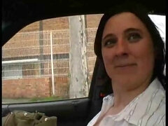 Diep in de keel, Frans, Tepels, Orgasme, Buiten, Openbaar, Trio, Tieten likken