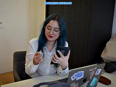 Amatör, Avsugning, Hanrej, Sperma shot, Ansiktsbehandling, Fransk, Hardcore, Kontor