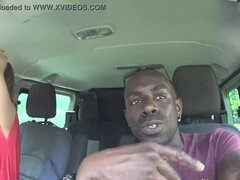 Blonde, Sucer une bite, Voiture, Poilue, Public