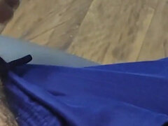 Man Jerks off a Big Load in His Sweatpants After Doing His Morning Exercise