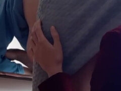 Enthousiasteling, Kont, Bruinharig, Stel, Kantoor, Orgasme, Kut duiken, Secretaresse