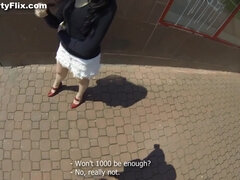 Fucking Public - Out Of Town Gal Pounded Outside