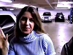 Hottie with amazing facial in the park