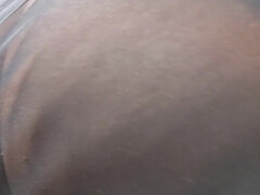 Bee Treks Outside with Led Plugged Ass