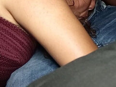 Amatør, Pik sutte, Bil, Give finger, Latinsk, Mexican, Strømper