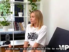 Vip4k. gf fucks stranger in front of her bf