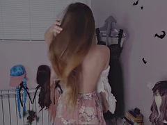 Amatør, Anal, Brunette, Dildo, Pov, Russisk, Solo, Teenager
