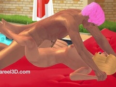 Tredimensionell, Anal, Bondage