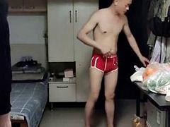 Anal play with lovely asian shemale: Blowjob, Doggy  Big Tits Gay Porn