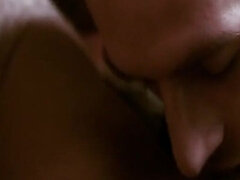 Anal, Stor kuk, Avsugning, Brunett, Sperma shot, Stockings, Trekant, Tuttar