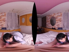 Japanese Student's Immersive POV in Virtual Thrill Ride