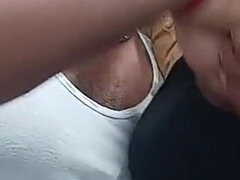 Wife Bite His Lips in Over Mood Hard Doggy Fuck