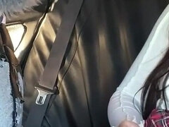 Babe Young Bitch Tried to Cheat a Taxi Driver and Got Fucked Hard