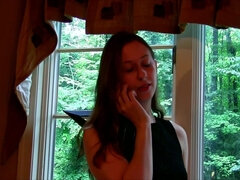 18, Amatör, Par, Lesbisk, Rödhårig, Spanking, Tonåring