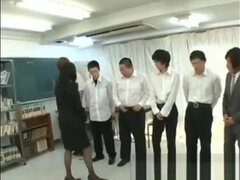 Natsumi kitahara gets fucked by four part2