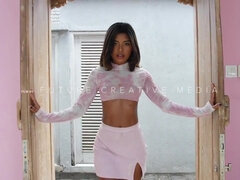 Asiatisch, Vollbusig, Frau, Hd, Im freien, Muschi, Solo, Titten