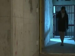 Asiatisch, Viele männer bespritzen eine frau, Japanische massage