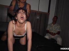 Amateur, Grosse bite, Couple, Éjaculation interne, Cocu, Hard, Hd, Fille latino