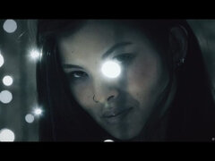 Brunette brune, Doigter, Embrassement, Lesbienne, Naturelle, Mamelons, Chatte, Fils