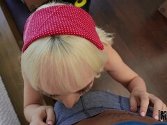 Leie, Schlafzimmer, Blasen, Schwanz, Hundestellung, Aufs gesicht abspritzen, Handjob, Kurzes haar