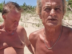 Amatorka, Obciąganie, Brytyjski, Para, Dojrzałe, Na wolnym powietrzu, Publiczny, Cycki