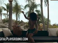 Digitalplayground - a mansion utter of secrets hosts the horniest poolside gang bang you've ever seen