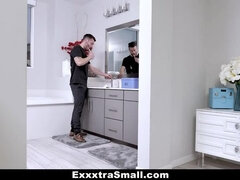 ExxxtraSmall - Blonde Teen In Cat Costume Boned