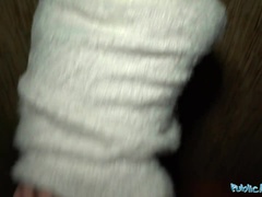 Grosser schwanz, Blondine, Blasen, Spermaladung, Im freien, Pov, Rau, Titten