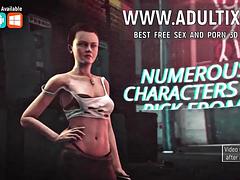 Manuela Gives Blowjob Hard Touching Sons Friend