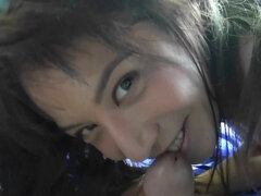 Asiático, Mamada, Morena, Coche, Sexo duro, Hd, Pov, Adolescente