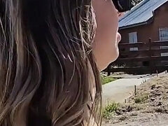 18 ans, Amateur, Gros cul, Sucer une bite, Pov, Adolescente