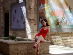 Red Sensual Silk 2 - Milena Ray