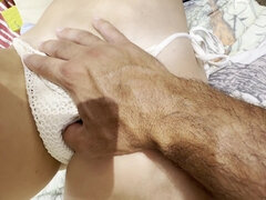 비키니, 금발의, 페티쉬, 공개동영상, 수음, 젖꼭지, 피어싱, 현실