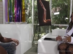 Ebony chunky MILF Cherokee D'ass hard porn