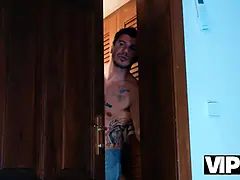 흑갈색 머리, 바람핀, 여자친구, Hd, 라티나, 풀, 고함치는, 젖가슴