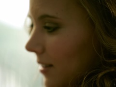 Anal, Vakker, Bikini, Svart, Blond, Brunette, Kjole, Alene