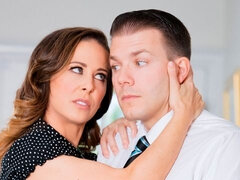 Anal, Rumpe, Brunette, Bakfra, Milf, Barbert, Trekant, Pupper