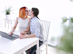 Anal, Lécher le cul, Branlette thaïlandaise, Hard, Pov, Rousse roux, Maigrichonne, Nénés